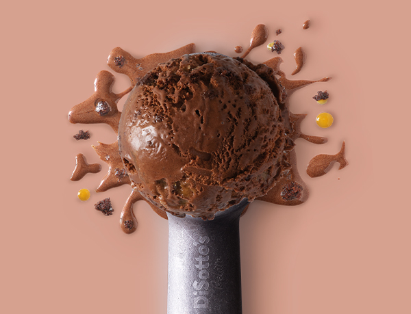 Disotto's Gelato chocolate scoop